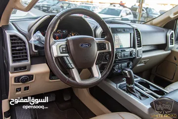  15 Ford F-150 2018 Lariat   البكب بحالة الوكالة و مميز جدا