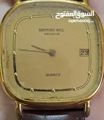  1 ساعه ريموند ويل RW Raymond Weil 18K GOLD