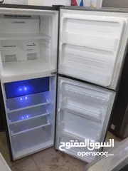  7 SHARP Refrigerator – Elegant Silver  Spacious and clean