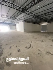  6 هنجر في صلاح الدين مساحته 360 متر زوز واجهات للاجار