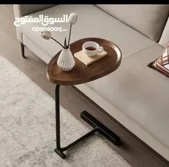  1 طاولة سيرفيس خشب