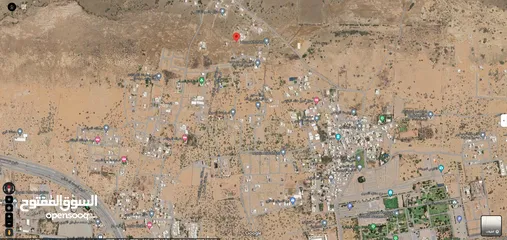  4 ارض سكنية للبيع في موقع ممتاز ووسط البيوت في ولاية بركاء - ابو النخيل مساحتها 643 متر ب22 ألف