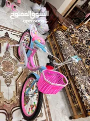  4 بسكليتين ولادي+بناتي(الوصف)