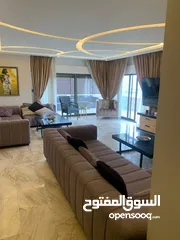  1 شقة مفروشة للايجار في عمان منطقة. عبدون منطقة هادئة ومميزة جدا الشقة