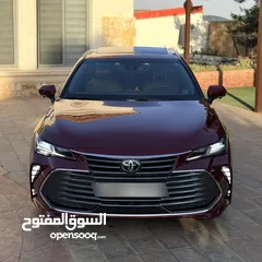  4 تويوتا افالون _ كلين تايتل - لمتد - 2019