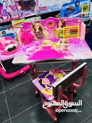  11 السعر 23 شامل التوصيل داخل عمان عرض خاص على مكتب الدراسة للاطفال مع مقعد فقط من island toys
