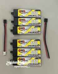  1 Lipo 1s battery بطارية ليثيوم ايون خلية واحدة