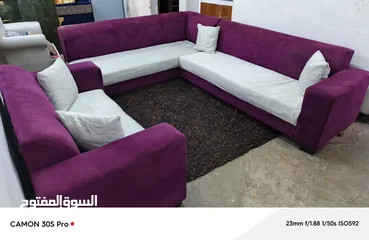  7 طقم كورنر بحالة الجديد