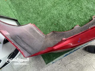  14 طمبون خلفي تويوتا بريوس 2010-2015  اصلي مستعمل بحالة جيده موضح بصور  Toyota Prius ياباني2010-2015