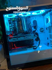  20 كمبيوتر ألعاب مكتبي – i5 / كرت GTX1060 6GB / رام 16GB / تخزين SSD+HDD / كيس CORSAIR RGB