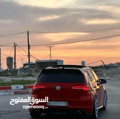  2 Golf gti mk 7.5. 2018 لون احمر