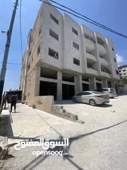  3 شقق عظم للبيع ومحلات تجاريه على شارع القدس نابلس قريب من بطاريات الشكعة