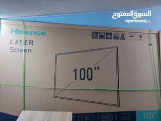  1 تلفاز للبيع 100 بوصة  100-inch TV for sale