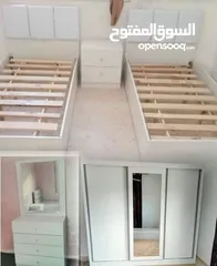  8 غرف نوم لاتيه وخشب لامينت بسعر حرق جديد غير مستعمل