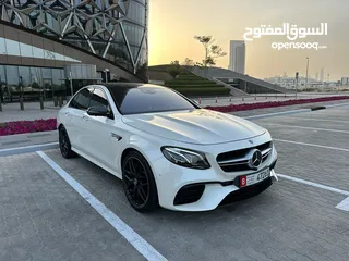  7 للبيع مرسيدس E63 s AMG اصلي وكالة خليجي موديل 2019 الموتر بحااالة الوكالة  (ست 6 فصوووص)