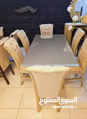  1 طاوله سفره 6 مقاعد