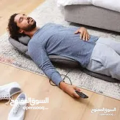  9 Total Recline Shiatsu Massage Cushion كرسي مساج متعدد الوضعيات، صناعة أمريكية.