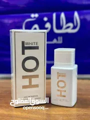  14 عطر هوت (سلفر ،الاحمر ، الازرق ،بربل) HOT