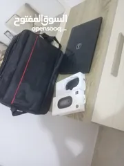  2 لابتوب DELL مستعمل بحالتي الوكاليالون الاسودالامع