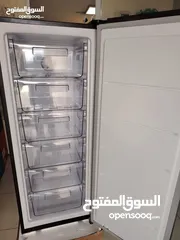  2 حرق سعر على فريزر سامكس 6 أدراج 205 لتر لون سلفر نوفرست