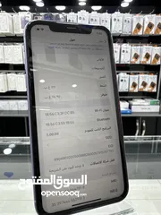  8 Used iphone 11 (128GB)  ايفون 11 مستعمل مع الكرتونه