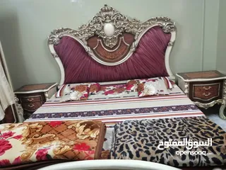  2 غرفة نوم دمياطيه خشب زان أحمر تقيل و تشطيب تحفه و دهانات عالية الجوده و تدوم لسنوات طويل مافيها