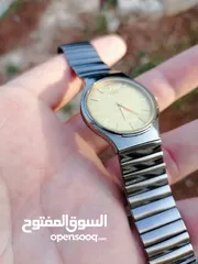  7 #CITIZEN MADE IN JAPAN  سيتيزن كوارتز ياباني اصلي حجم 33.5 رجالي ستاتي...كستك كبير موديل جمي