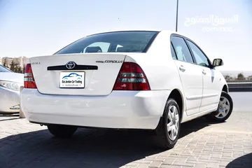  2 تويوتا كورولا بحالة الوكالة Toyota Corolla Xli 2004