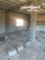  4 بيت قيد الانشاء للبيع المنشية / ابوحمور