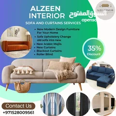  1 Sofa Upholstery and Curtains Service