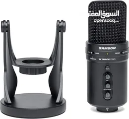  5 مايكروفون Samson G-Track Pro Professional USB Condenser Microphone with Audio Interface