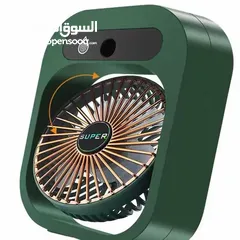  6 مع الحرّ... اجا وقتها مع هالشوب! مروحة مكتب USB من ساين كلوبس صغيرة الحجم، قوية الأداء وبتبردك