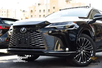  3 لكزس RX350 L2 2024 مع الميزات المتطورة والفخمة لون اسود ميتالك مميز