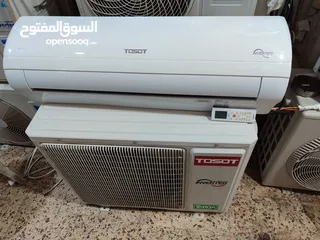  16 مكيفات مستعملة إنڨيرتر و عادي شامل التركيب في حالة ممتازة.