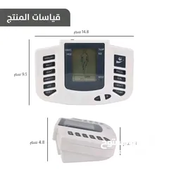  7 جهاز المساج تينز الكهربائي لتحفيز الاعصاب و العضلات بالتردد الكهربائي مع حذاء مساج القدمين