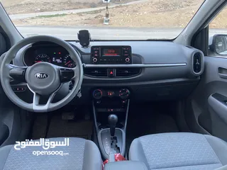 12 كيا مورنينغ 2017 فحص كامل بدون حوادث مالك واحد استخدام شخصي قطعت 90000 كم اصلي
