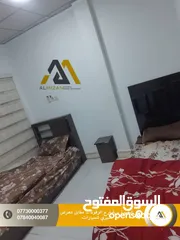  2 شقة مفروشة للإيجار مناوي باشا طابق اول موقع مميز مؤثثة بالكامل للسكن العائلي والموظفين