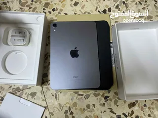  4 ايباد مني 6جهاز غني عن التعريف كرتون عضمت شاحن اصليه لزققت سكرين للتواصل