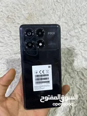  4 موبايل بوكو برو 5G ذاكره 512لون اسود جديد توني مشتري صارلي أقل الشهر ويا كارتونة وملحقاته كامله