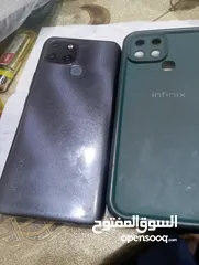  2 موبايل انفنتي بحاله جيده