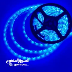  5 شريط إضاءة ملون 8 الوان مختلفة RGB 5 meters COLOR LED strip decoration light