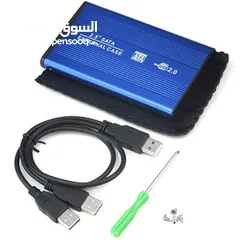  1 USB 2.5 SATA ENCLOSURE حاضنة هارد ديسك خارجي  يوسبي  2