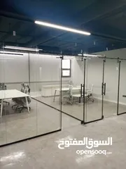  6 زجاج والمنيوم