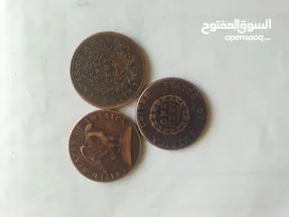 5 عملات أمريكية نادر جدا جدا جدا بحاله ممتازه