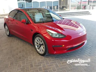  9 تيسلا model 3 2022 نخب اول فحص كامل جمرك جديد
