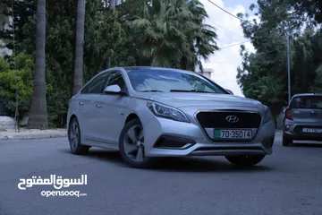  6 سياره للايجار هونداي سوناتا هايبرد 2019 فل بانوراما اقوووى العروض من  الدبلوماسي لتأجيــــر السيارات