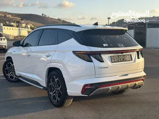  9 هونداي توسان N-Line    2023/ فل الفل بدون فتحة سقف بانوراما  فل مسكر