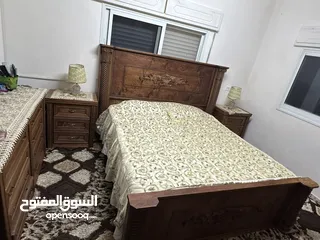  2 غرفه نوم خشب زان مستعمل بحالة جيدة جدا للبيع