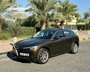  2 Stelvio 2018 118km only perfect conditions fully loaded regular agency service