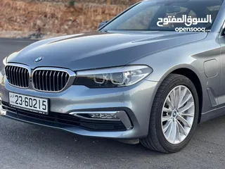  12 BMW 530e model 2018 وارد وصيانة الوكالة عداد قليل